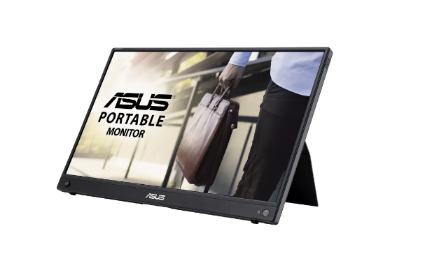 Monitor portabil ASUS ZenScreen Go MB16AWP, 15.6″, Wireless mirroring, IPS, USB Type-C, mini HDMI, baterie incorporata, Flicker Free, Blue Light Filter, Anti-glare surface, Tripod socket
