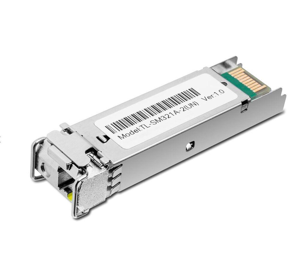 Modul SFP TP-Link TL-SM321A-2, conector LC, 1000Base-BX WDM Bi-Directional, TX:1310nm/RX:1550nm, pana la 2 km