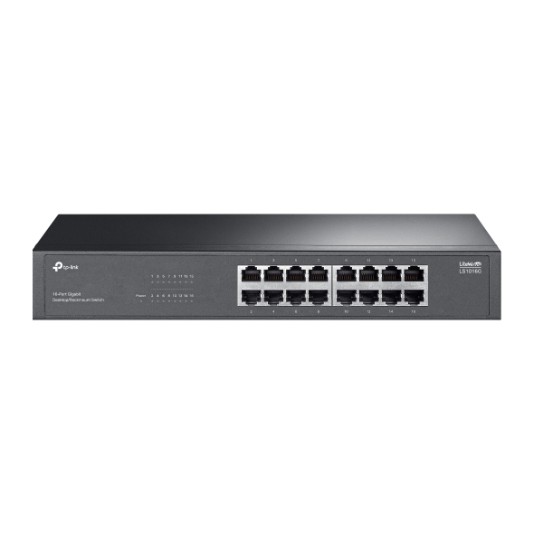 Switch TP-Link LS1016G 16-Port Gigabit, 16xLAN, Rack