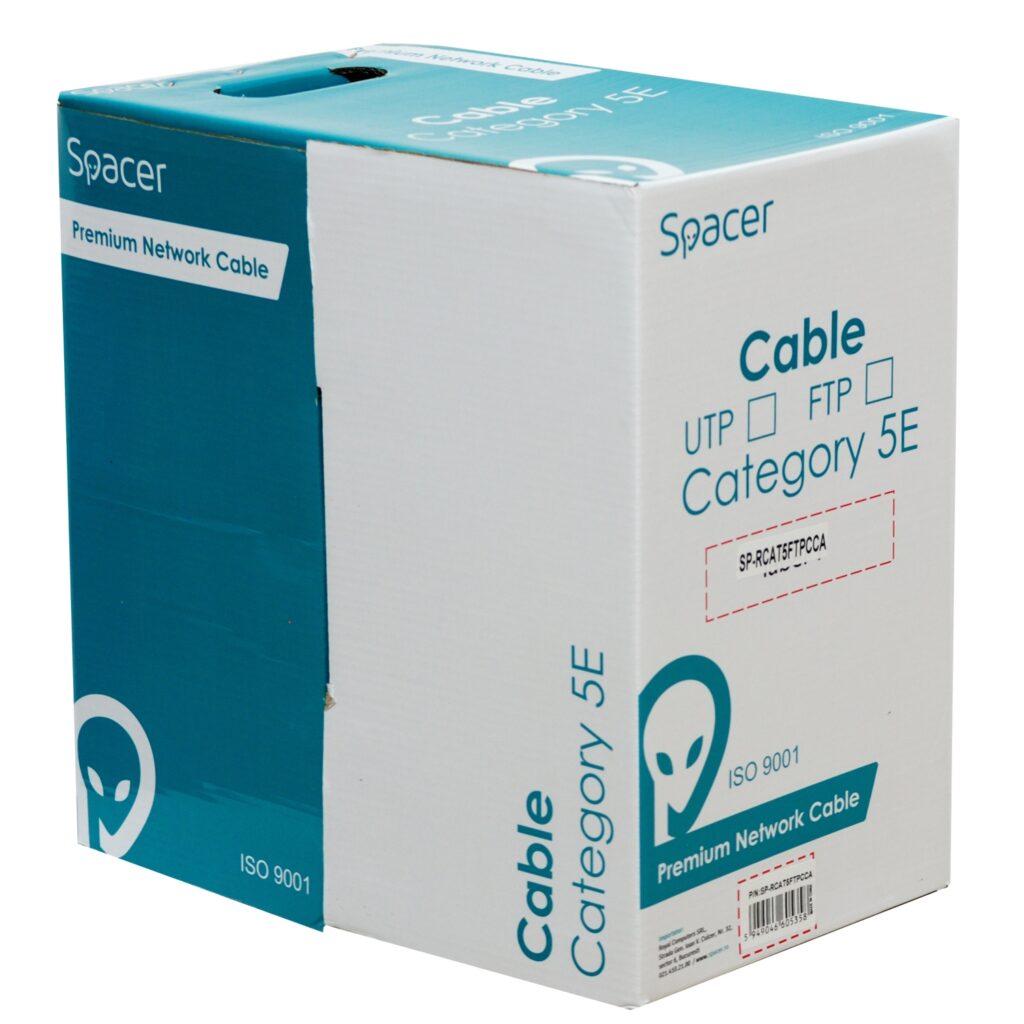 Cablu Retea spacer ftp, cat5e, 305m
