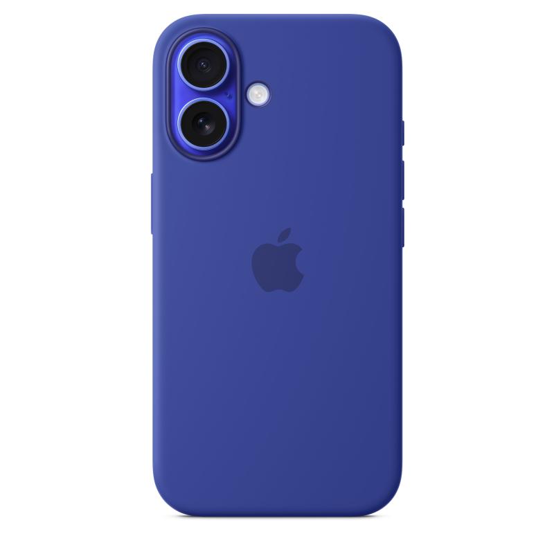 Husa de protectie Apple Silicone Case with MagSafe pentru iPhone 16- Ultramarine