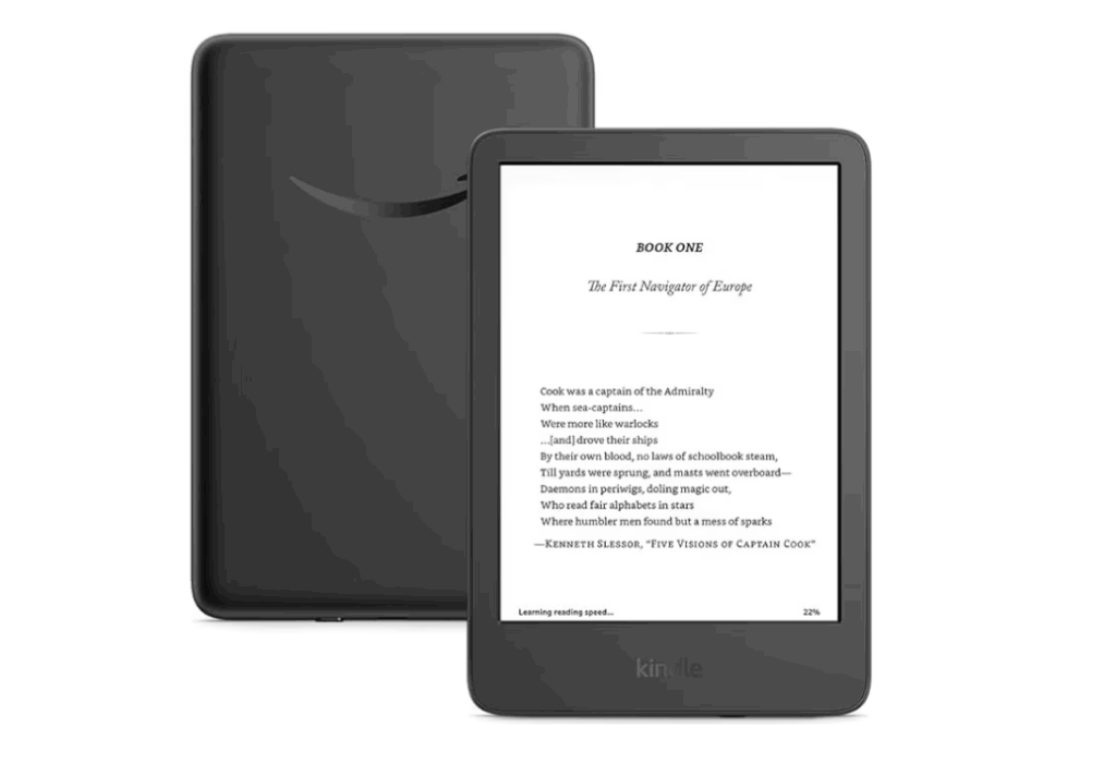 eBook Reader Amazon Kindle 2024 (11th Gen), 16 GB, Display 6″, Wi-Fi, USB-C, cu Reclame, Negru