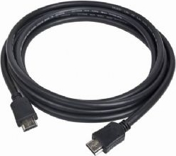 CABLU video GEMBIRD, HDMI (T) la HDMI (T), 10m, conectori auriti, rezolutie maxima 4K (3840 x 2160) la 30 Hz, negru, „CC-HDMI4-10M” (timbru verde 0.8 lei)