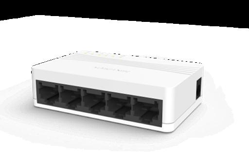 Switch Hikvision DS-3E0105D-E, 5-Port