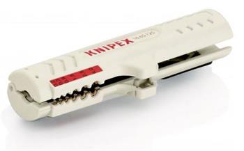 Decablator Ergonomic, cabluri de date, dezizolare profunda, 125 mm, KNIPEX 16 65 125 SB