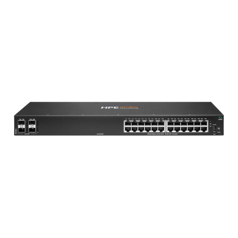 Switch Aruba 6000, Hewlett Packard Enterprise, Negru