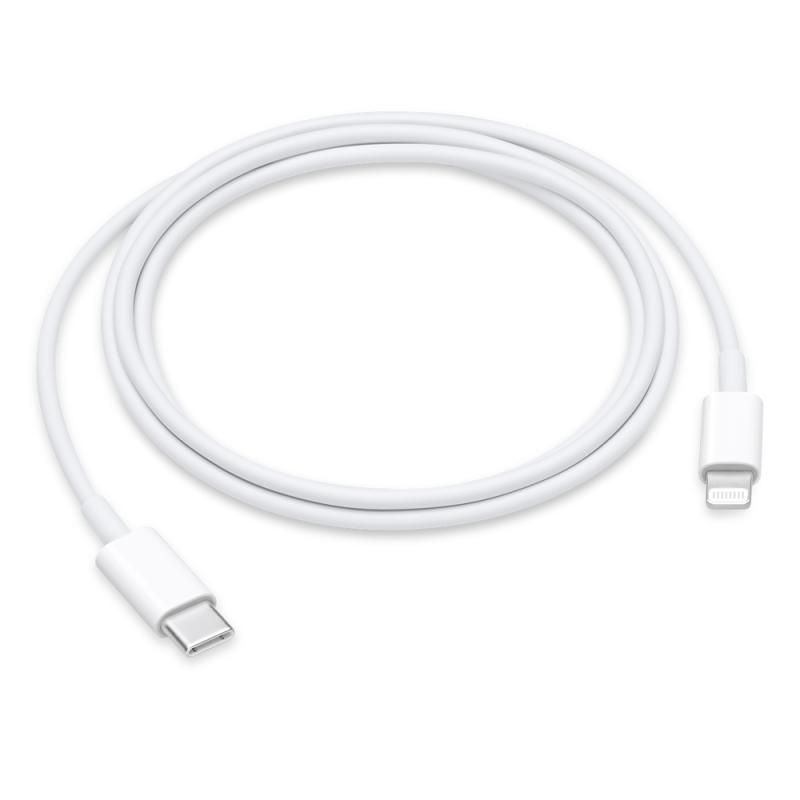Cablu date/incarcare Apple, USB-C to Lightning, 1m, White