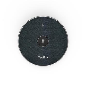 Microfon conferinta VCM35, Yealink, raza 6m, control volum touch, negru, 120x120x25mm