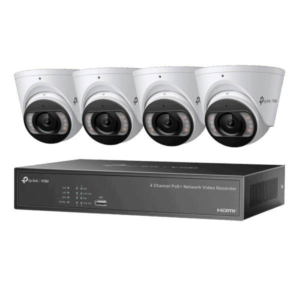 Kit TP-Link VIGI NK4P-T4425-2T 4 camere NVR