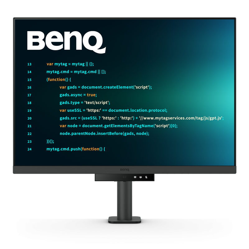 Monitor Gaming BenQ RD280UA 28″, 4K Ultra HD, IPS, LED, HDR10, 60 Hz, 5 ms, VESA, HDMI/DisplayPort/USB-C, Reglabil, Boxe integrate, Unghi 178º