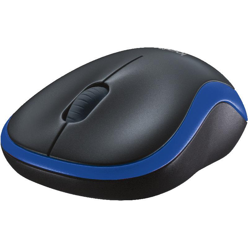 Mouse Logitech M185, USB, Albastru 4 Mouse Logitech M185, USB, Albastru - imagine 4