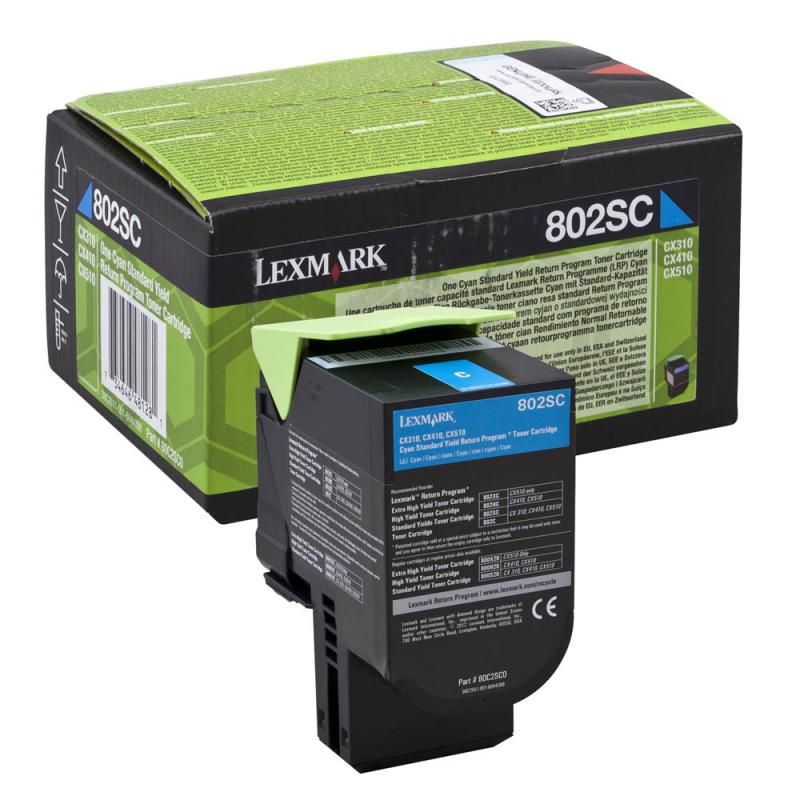 Cartus original Lexmark, 2.000 pagini, compatibil CX310 / CX410 / CX510 2 Cartus original Lexmark, 2.000 pagini, compatibil CX310 / CX410 / CX510 - imagine 2