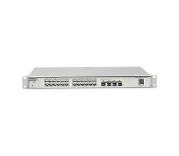 Switch Ruijie Networks, 24 porturi Ethernet, negru, 44cm
