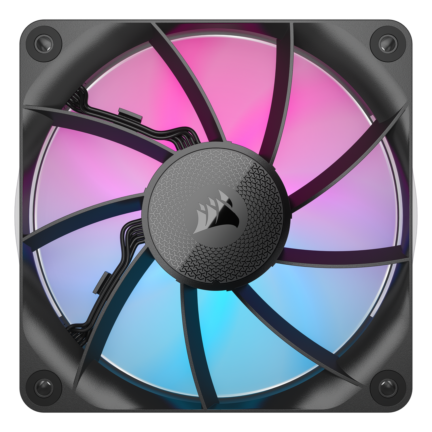 Ventilator Corsair iCUE LINK RX120 RGB 120mm PWM, Negru 1 Ventilator Corsair iCUE LINK RX120 RGB 120mm PWM, Negru