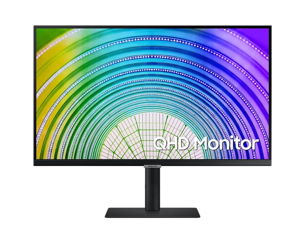 Monitor LED IPS Samsung 27″, WQHD, DisplayPort, USB-C, FreeSync, Vesa, Negru