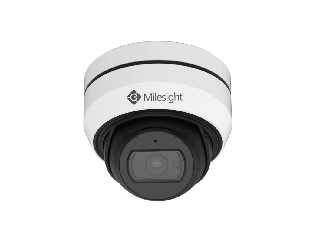 Camera de supraveghere IP Dome Milesight MS-C8175-FPD, 4 K, motorizata 2.7-13.5 mm, IR 50 m, microfon, slot card, PoE