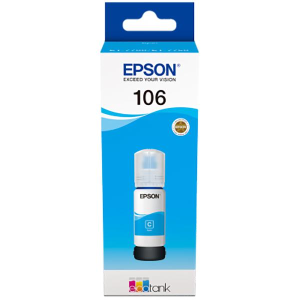 Flacon Epson 106 EcoTank, Cyan