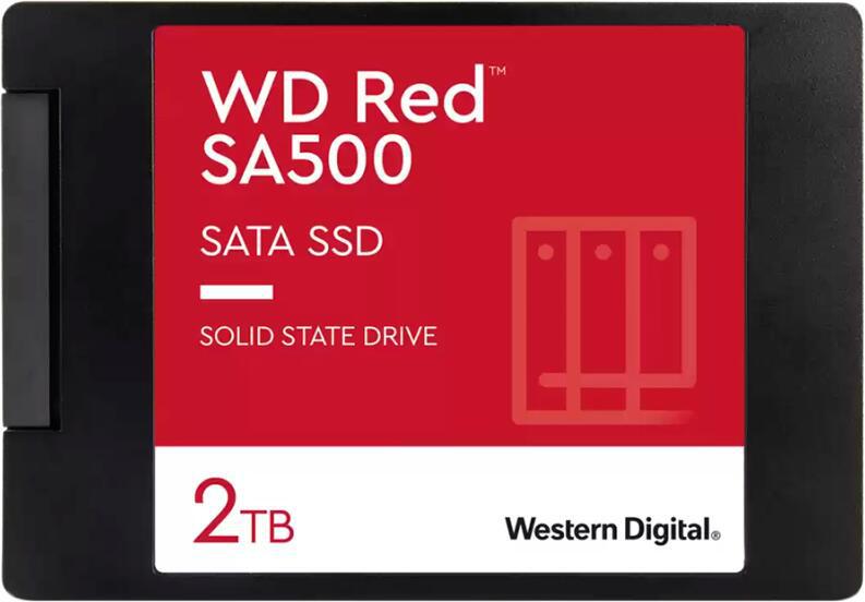 Solid State Drive (SSD) Western Digital Red NAS, SA500, 2TB, SATA