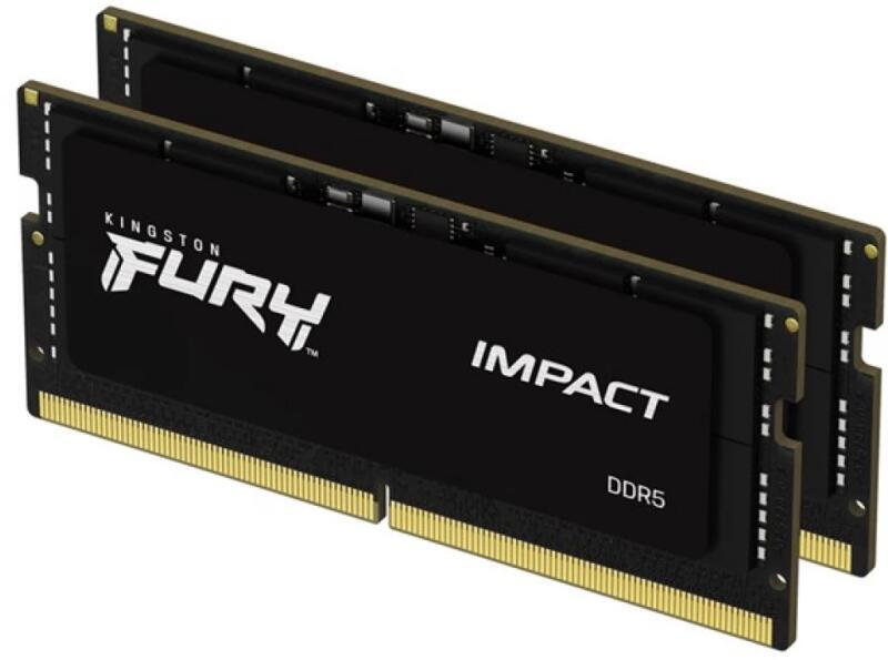 Memorie Laptop Kingston FURY Impact, 64GB (2x32GB) DDR5, 5600MT/s, CL40