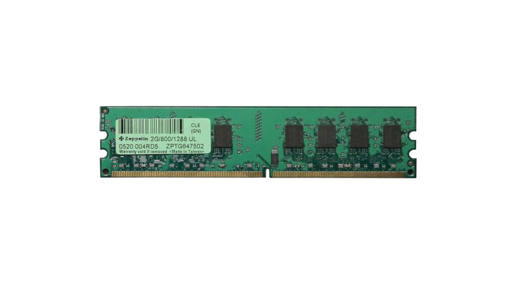 Memorie Zeppelin 2GB DDR2, 800MHz CL6, Bulk
