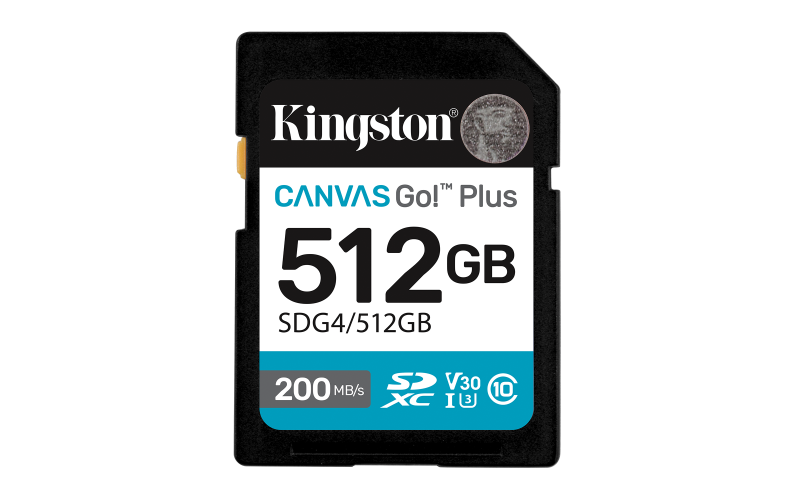 Card de Memorie SDXC Kingston 512GB Canvas GO plus CL 10