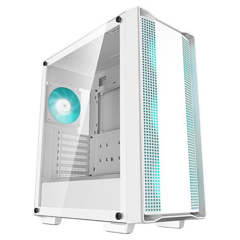 Carcasa DeepCool CC560 WH V2, Mid-Tower, fara sursa, ATX alb