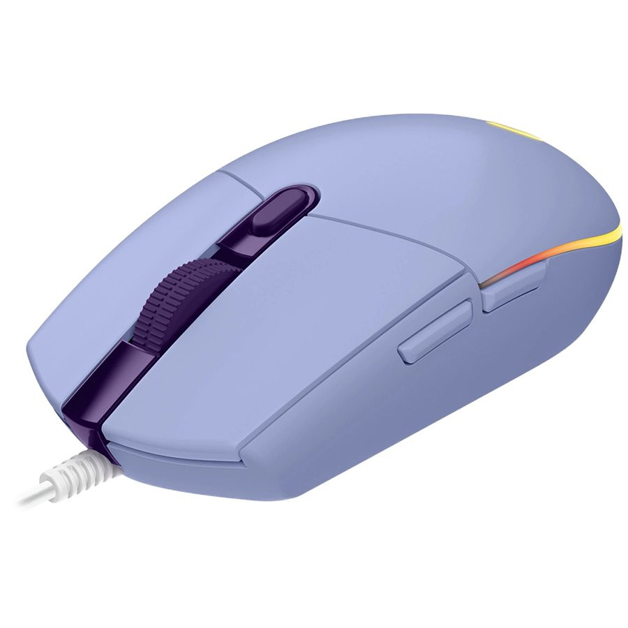 Mouse gaming Logitech G102 Lightsync, Lilac 2 Mouse gaming Logitech G102 Lightsync, Lilac - imagine 2