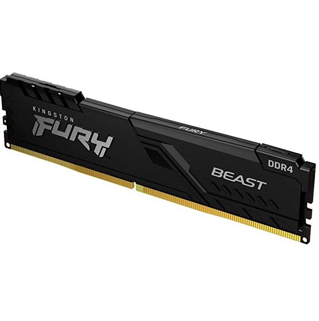Memorie Kingston FURY Beast, 32GB DDR4, 3600MHz CL18, Dual Channel Kit