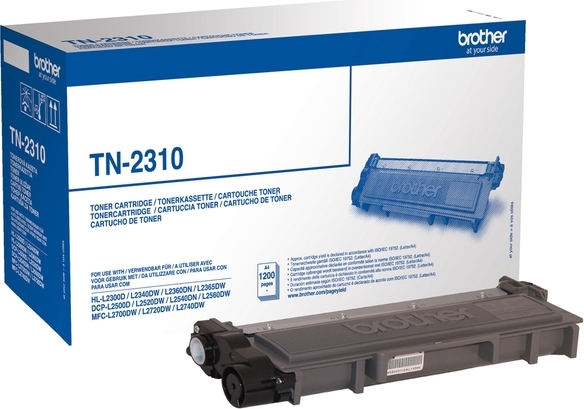 Toner Original Brother Black, TN2310, pentru HL-L2300|L2340|L2360|L2365|DCP-L2500|L2520|L2540|L2560|L2700|MFC-L2700|L2720|L2740, 1.2K,”TN2310″
