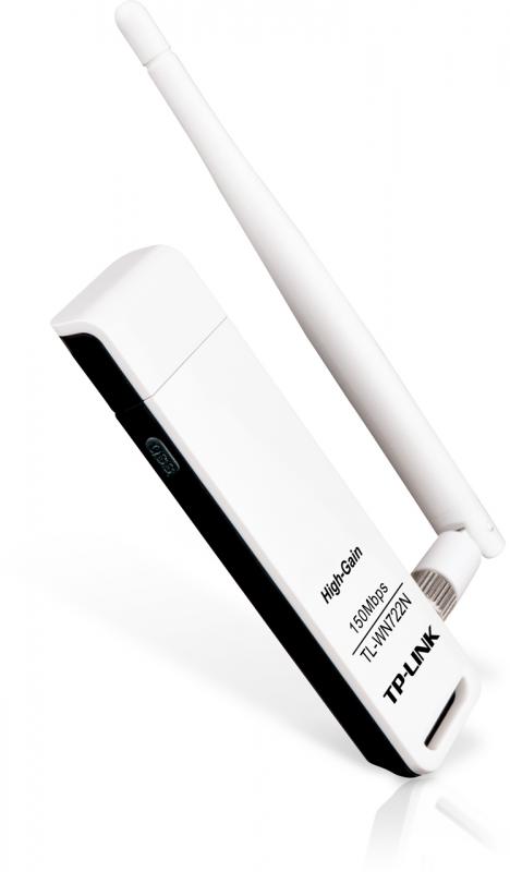 Adaptor wireless TP-LINK TL-WN722N, USB 2.0
