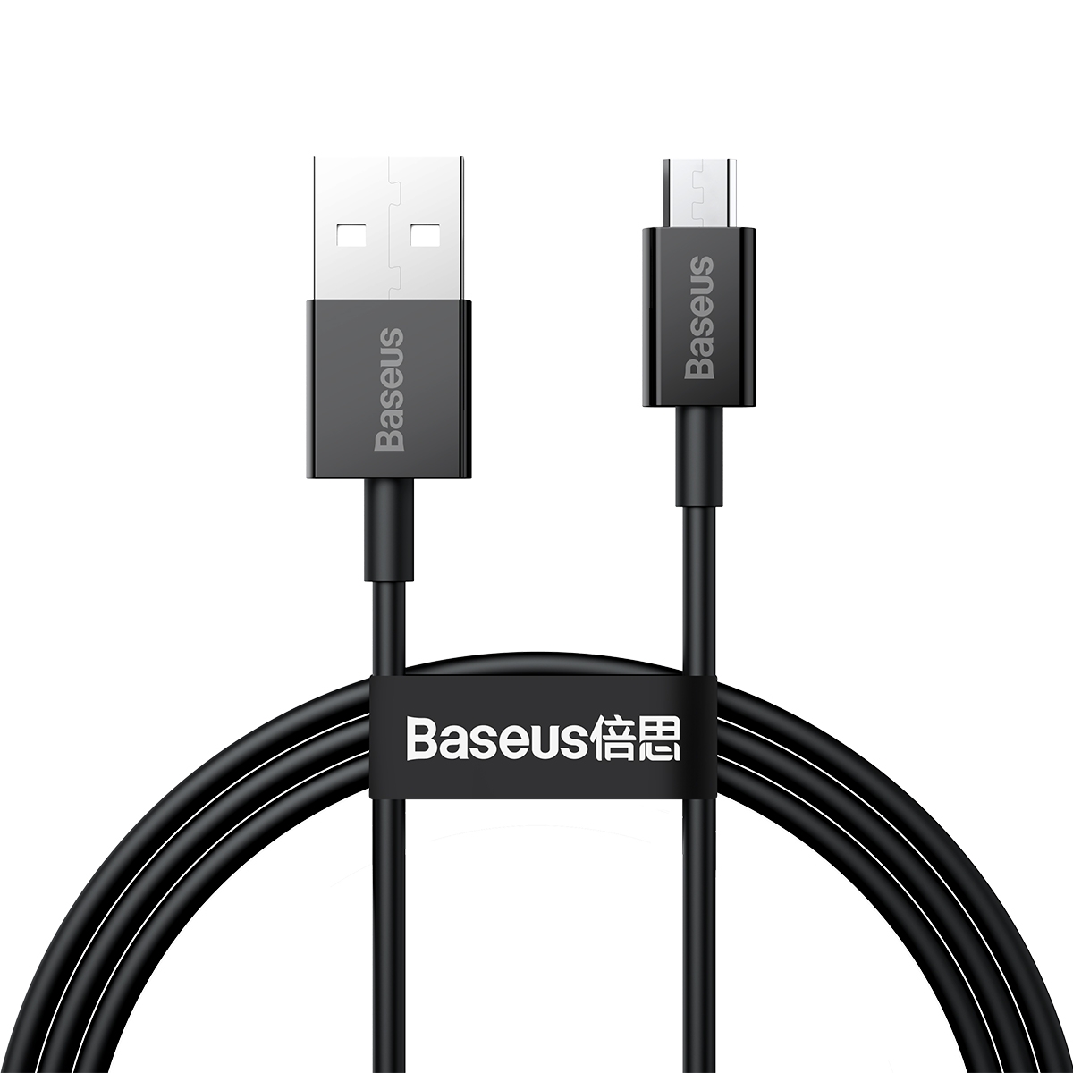 Cablu alimentare si date Baseus, Superior, Fast Charging, USB la Micro-USB 2A 1m, Negru 2 Cablu alimentare si date Baseus, Superior, Fast Charging, USB la Micro-USB 2A 1m, Negru - imagine 2
