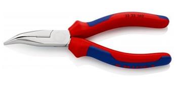 Cleste cu cioc indoit, cromat, KNIPEX, 160 mm