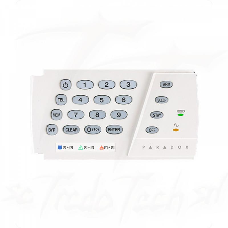 Tastatura LED pe fir, 10 zone, K636