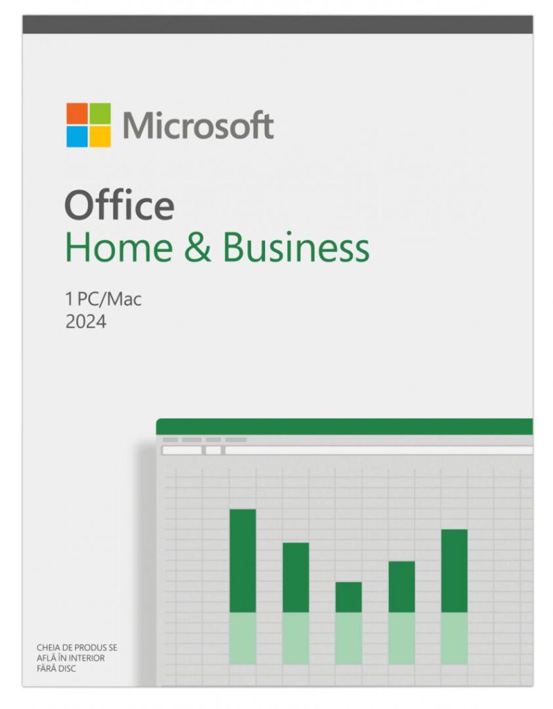 Microsoft Office Home and Business 2024, Romana, 1 utilizator, retail