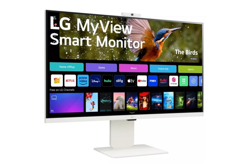 Monitor LG 32SR85U-W, 31.5 inch, 3840×2160, IPS, 60Hz, Alb