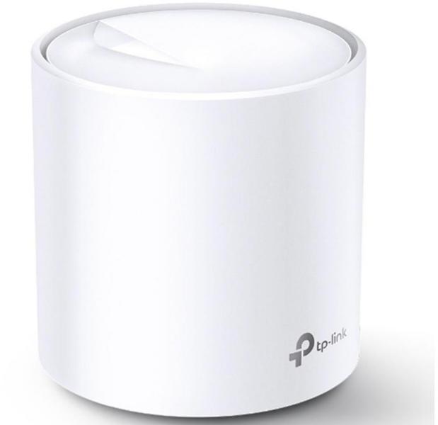 Sistem Mesh Wi-Fi TP-Link Deco X60(1-pack), AX3000, Dual-Band, Wi-Fi 6, MU-MIMO, OFDMA, AI-Driven Mesh, Antivirus, cu acoperire completa pentru casa