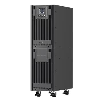 UPS nJoy Aster 10KT On-line, 10000VA/9000W, Dubla conversie, Management, LCD Display, tip turn cu roti atasate