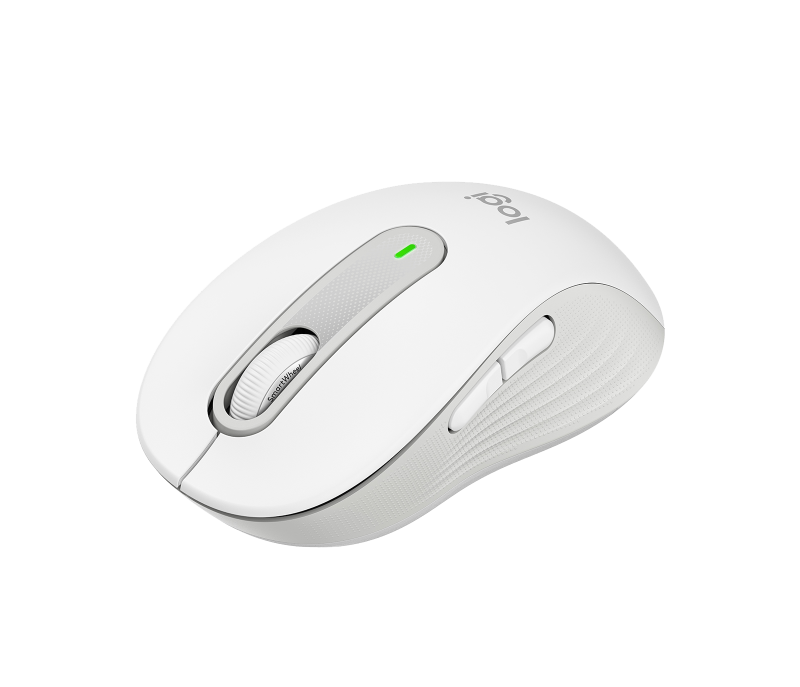 Mouse wireless, Logitech, Signature M650, Alb