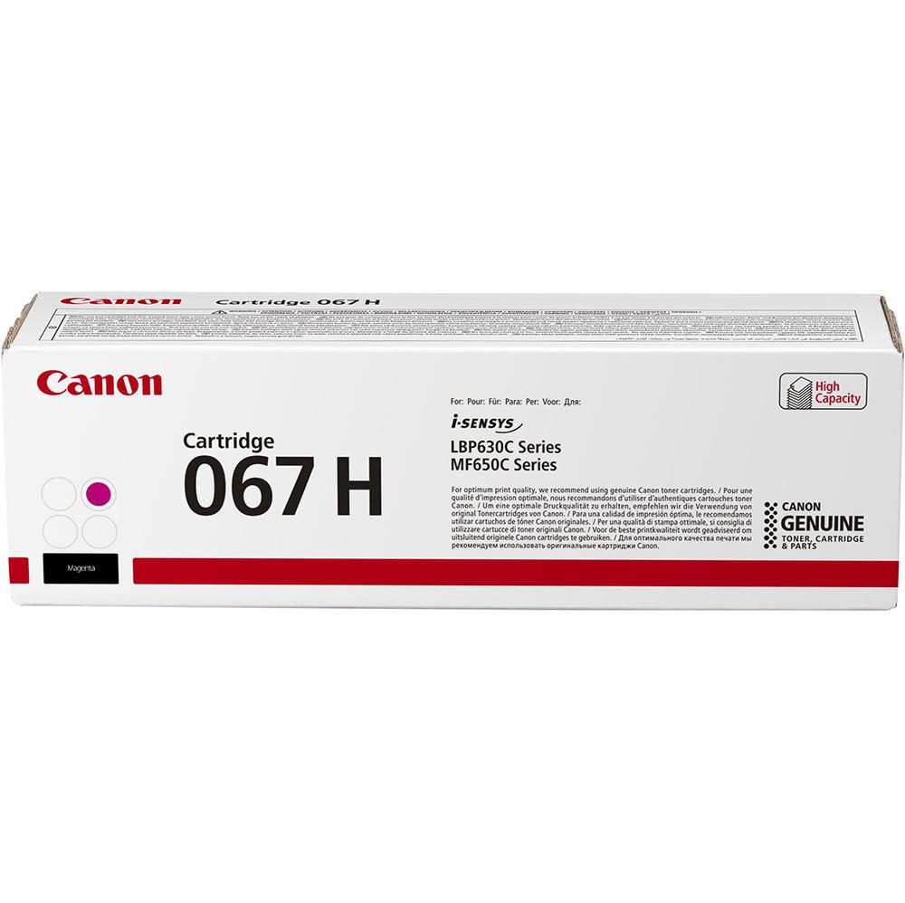 Toner Canon CRG067HM, Magenta, capacitate 2350 pagini, pentru LBP-631 / LBP-631-cw / LBP-633 / LBP-633cdw / CRG-067Y / CRG067Y / MF-651 / MF- 651cw / MF-655 / MF-655cdw / MF-657 / MF-657cdw