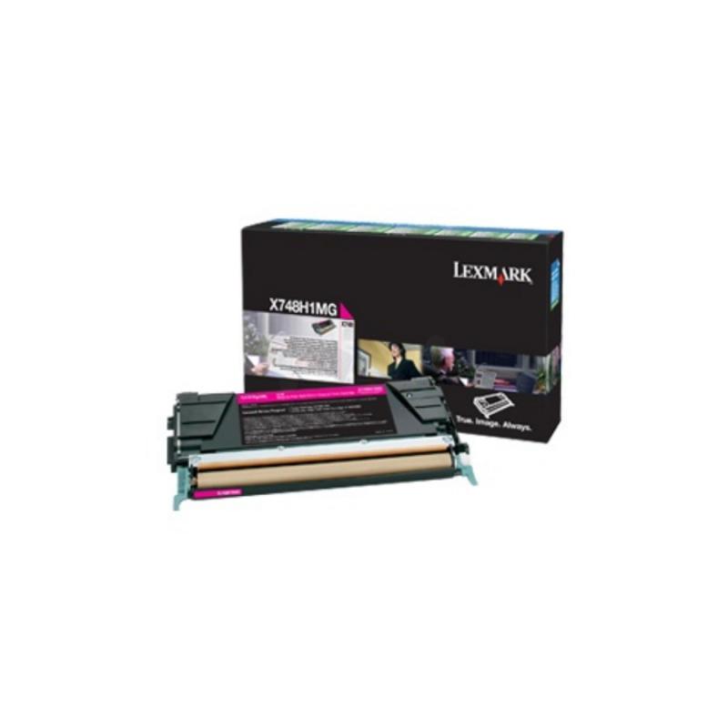 Toner magenta Lexmark X748