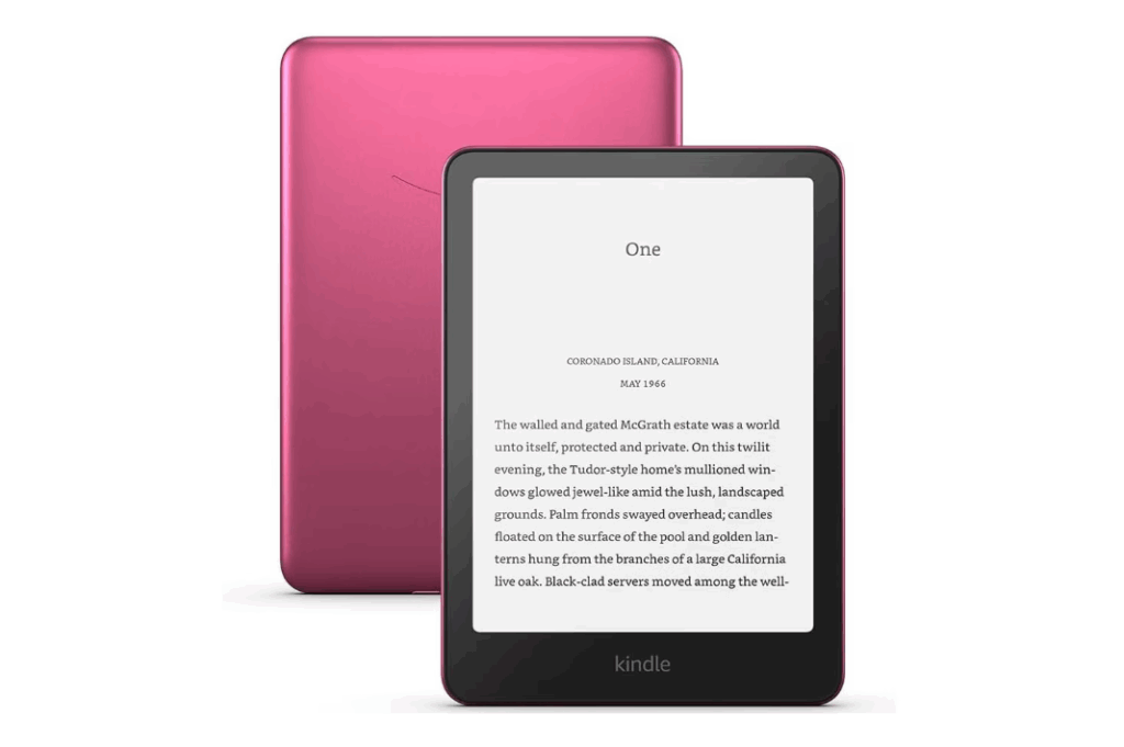 eBook Reader Amazon Kindle Paperwhite Signature 2024 (12th Gen), 32 GB, Display 7″, Wi-Fi, IPX8, USB-C, Roz