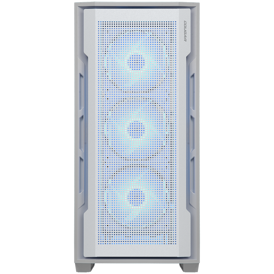 Carcasa computer COUGAR, Uniface, Midi Tower, RGB, Alb 2 Carcasa computer COUGAR, Uniface, Midi Tower, RGB, Alb - imagine 2