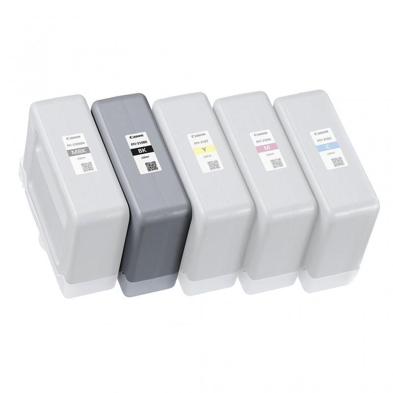 Cartus cerneala PFI-310BK negru foto Canon 330ml