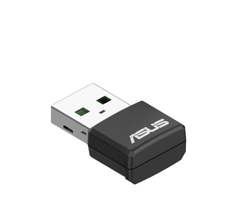 Adaptor Wireless ASUS USB-AX55 Nano, AX1800, Wi-Fi 6,OFDMA, MU-MIMO