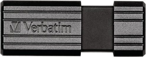Memorie USB Verbatim Store ‘n’ Go PinStripe 8GB, USB 2.0, Black