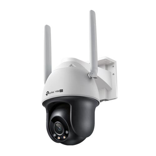 Camera de supraveghere TP-Link VIGI C540-4G, 4MP, SHD, 2560×1440, 4G Pan/Tilt, monitorizare 360°, full-color night vision, detectare smart, urmarire automata, microfon integrat, suport ONVIF, IP66, control de la distanta