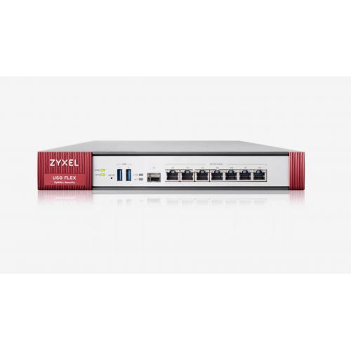 Firewall ZYXEL USG FLEX 200 UTM BDL, 10/100/1000, 4x LAN/DMZ, 2x WAN, 1xSFP, 2xUSB UTM cu licente incluse (Anti-Spam, Anti-Virus, Filtrul de continut, IDP)