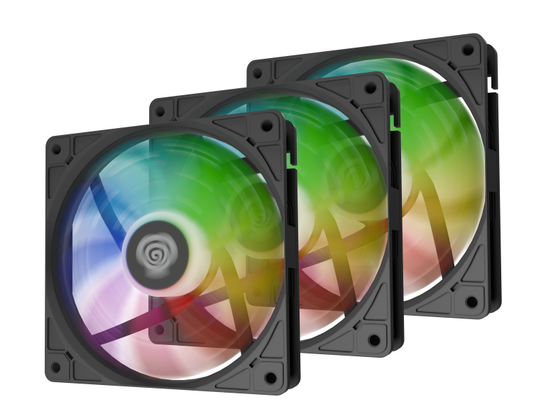 Ventilatoare GENESIS OXAL 120 ARGB BLACK