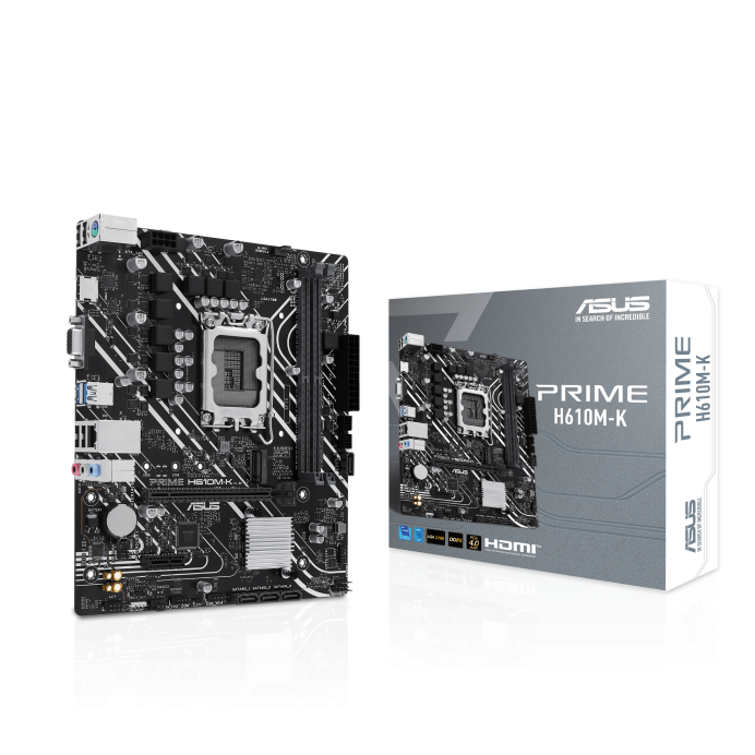 Placa de baza ASUS PRIME H610M-K, Socket LGA 1700