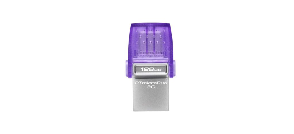 Memorie USB Kingston 128GB DataTraveler microDuo 3C 200MB/s dual USB-A + USB-C